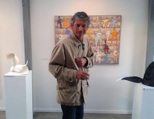 a photo of Paul Radford at space gallery